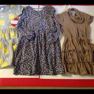 Three size 6x and 7 dresses